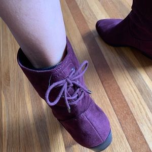 Brand new, never used , beautiful Bandolino booties.